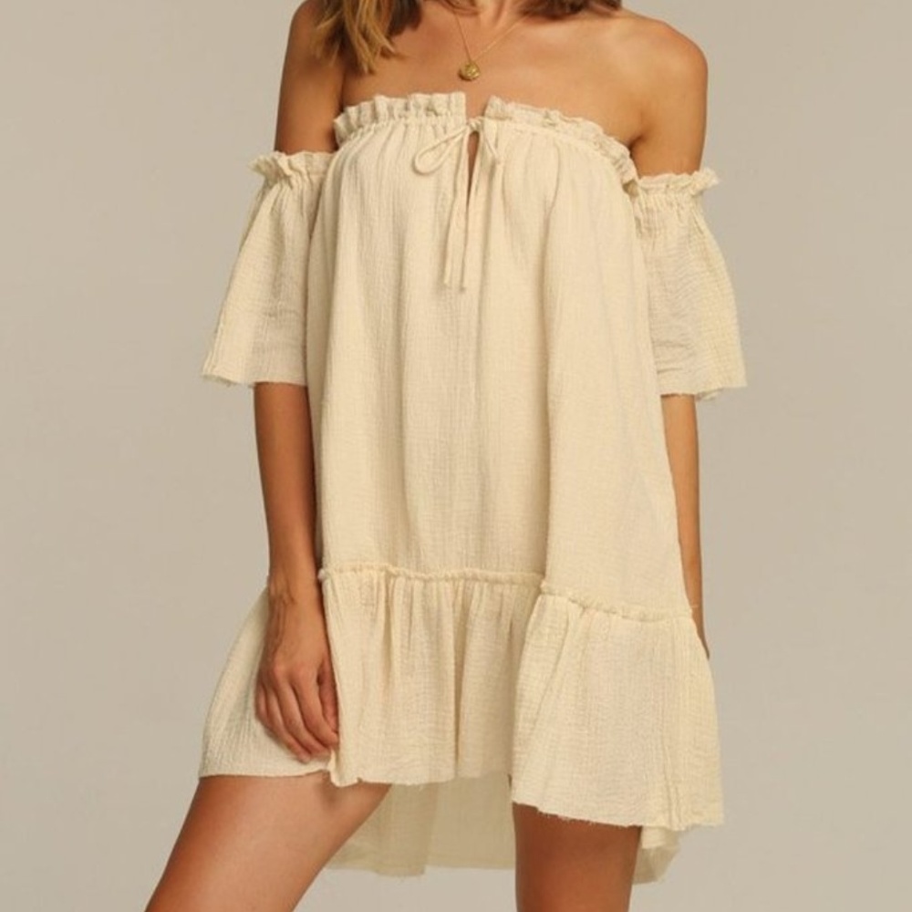 Rue Stiic Camino Off Shoulder Dress